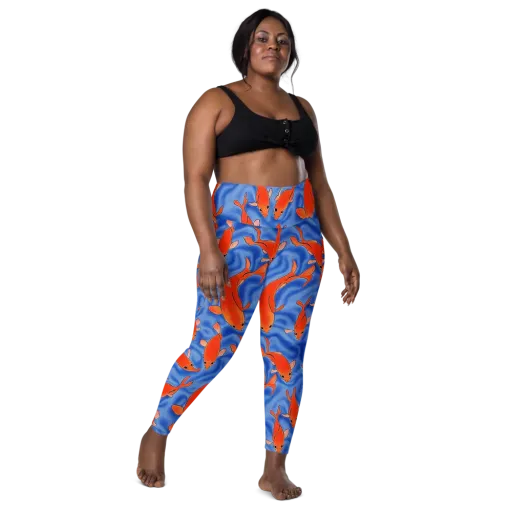 Ember Tide on a Leggings with Pockets