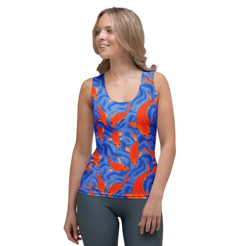 Ember Tide on Women's Tank Top — Front