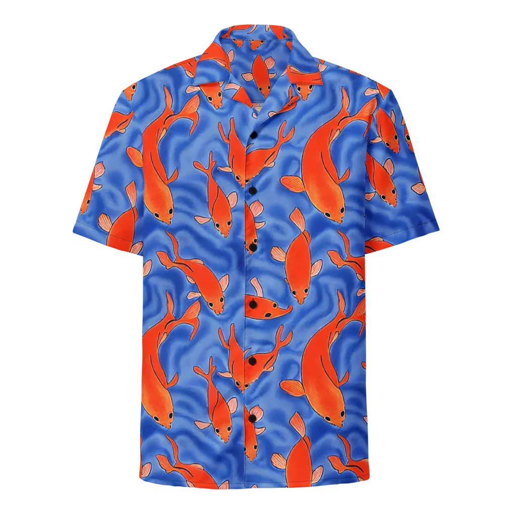 Ember Tide on Button Shirt — Front