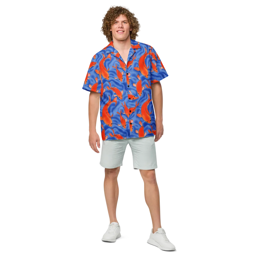 Ember Tide on Button Shirt — Front
