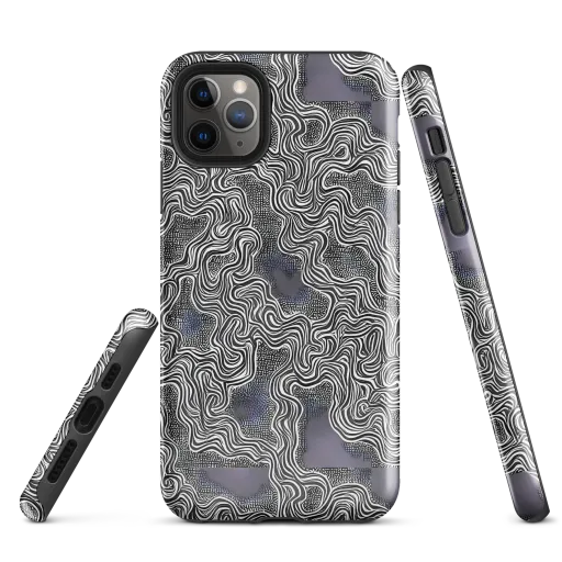 Sinuous Static on a Tough Case for iPhone®