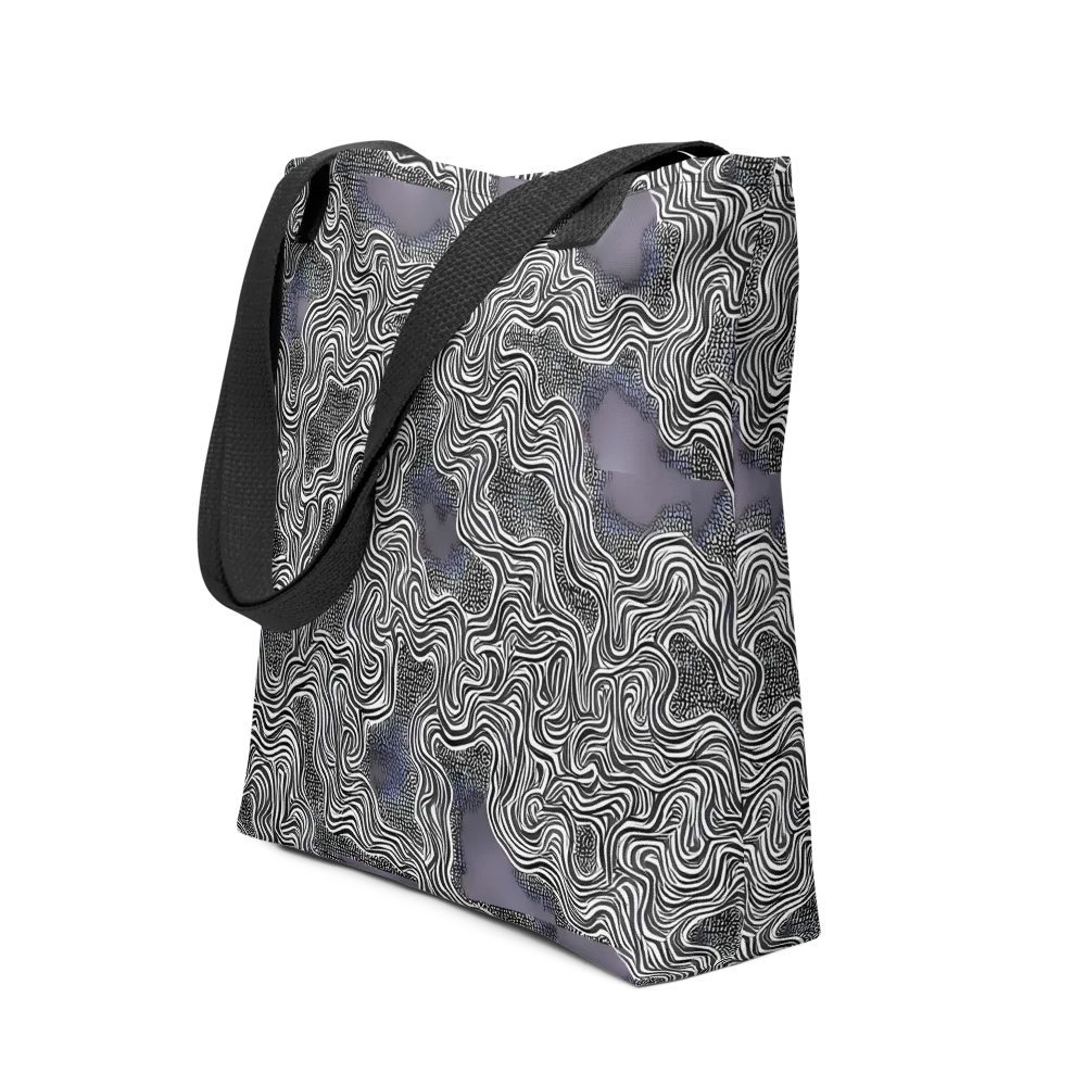 Sinuous Static on Tote Bag — Front
