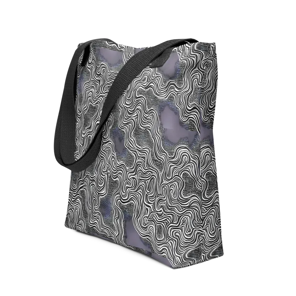 Sinuous Static on Tote Bag — Front