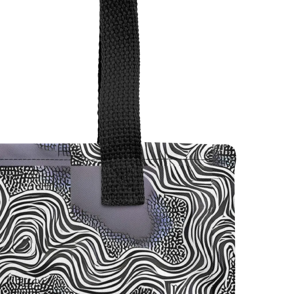 Sinuous Static on Tote Bag — Product details