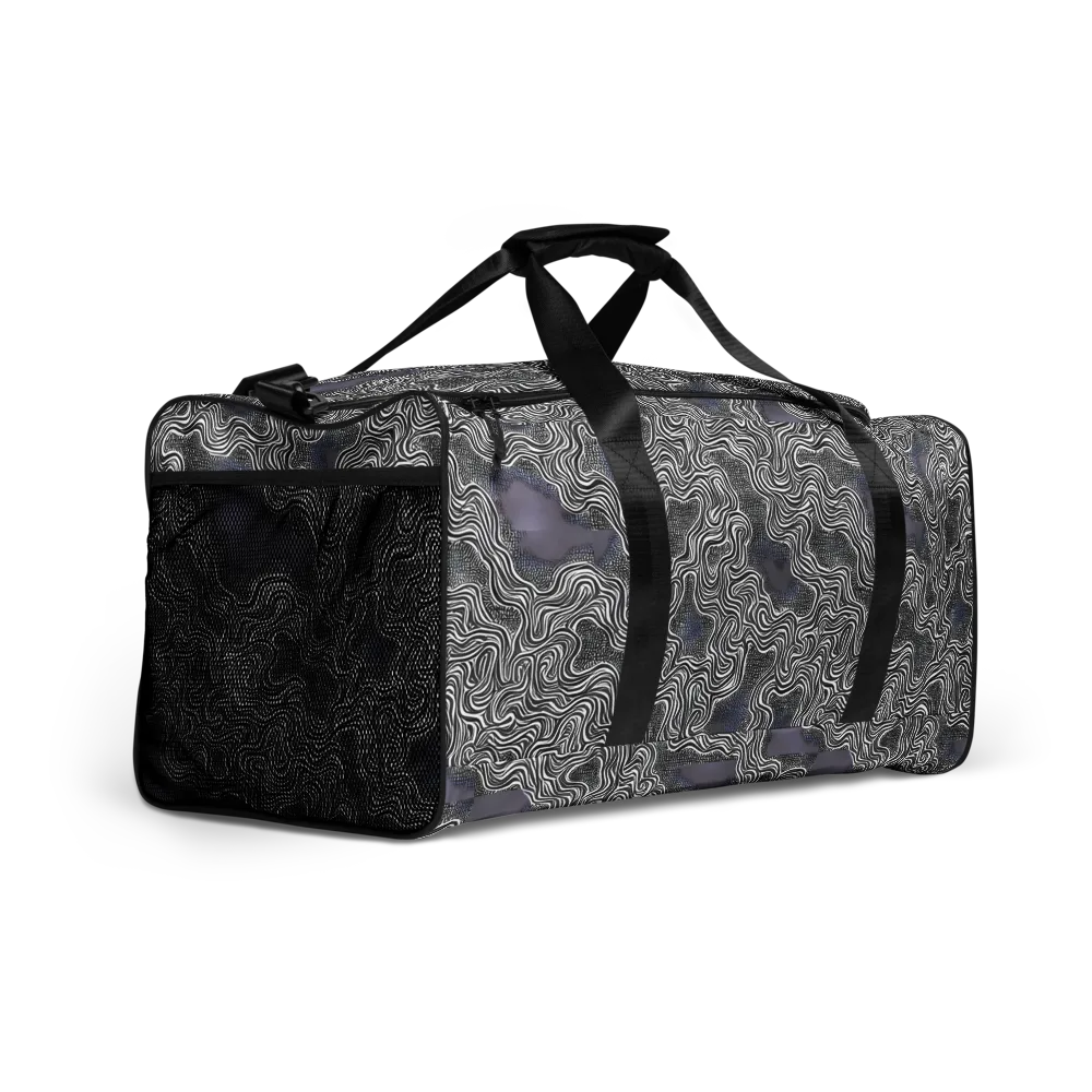 Sinuous Static on Duffle Bag — Right Front