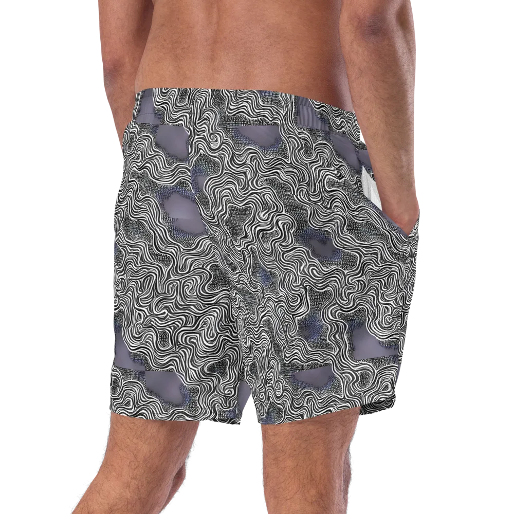 Sinuous Static on Swim Trunks — Right Back