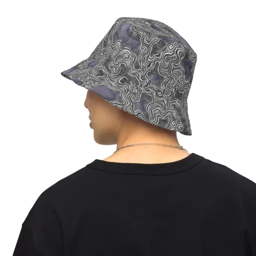 Sinuous Static on a Reversible Bucket Hat