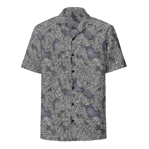 Sinuous Static on a Button Shirt