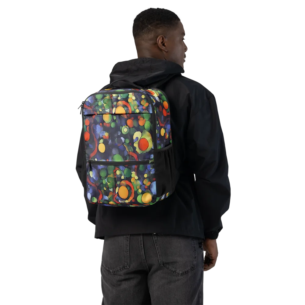 Cobalt Harvest on Utility Backpack — Back