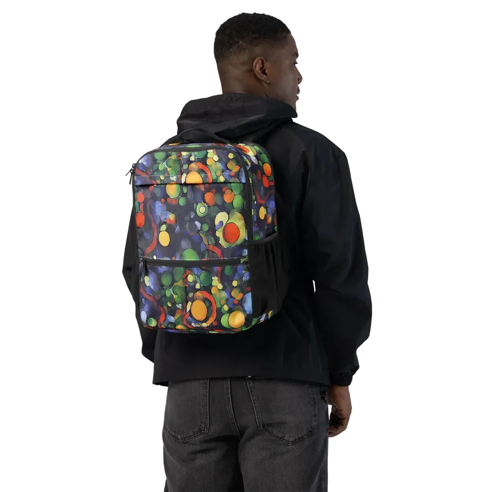 Cobalt Harvest on Utility Backpack — Back