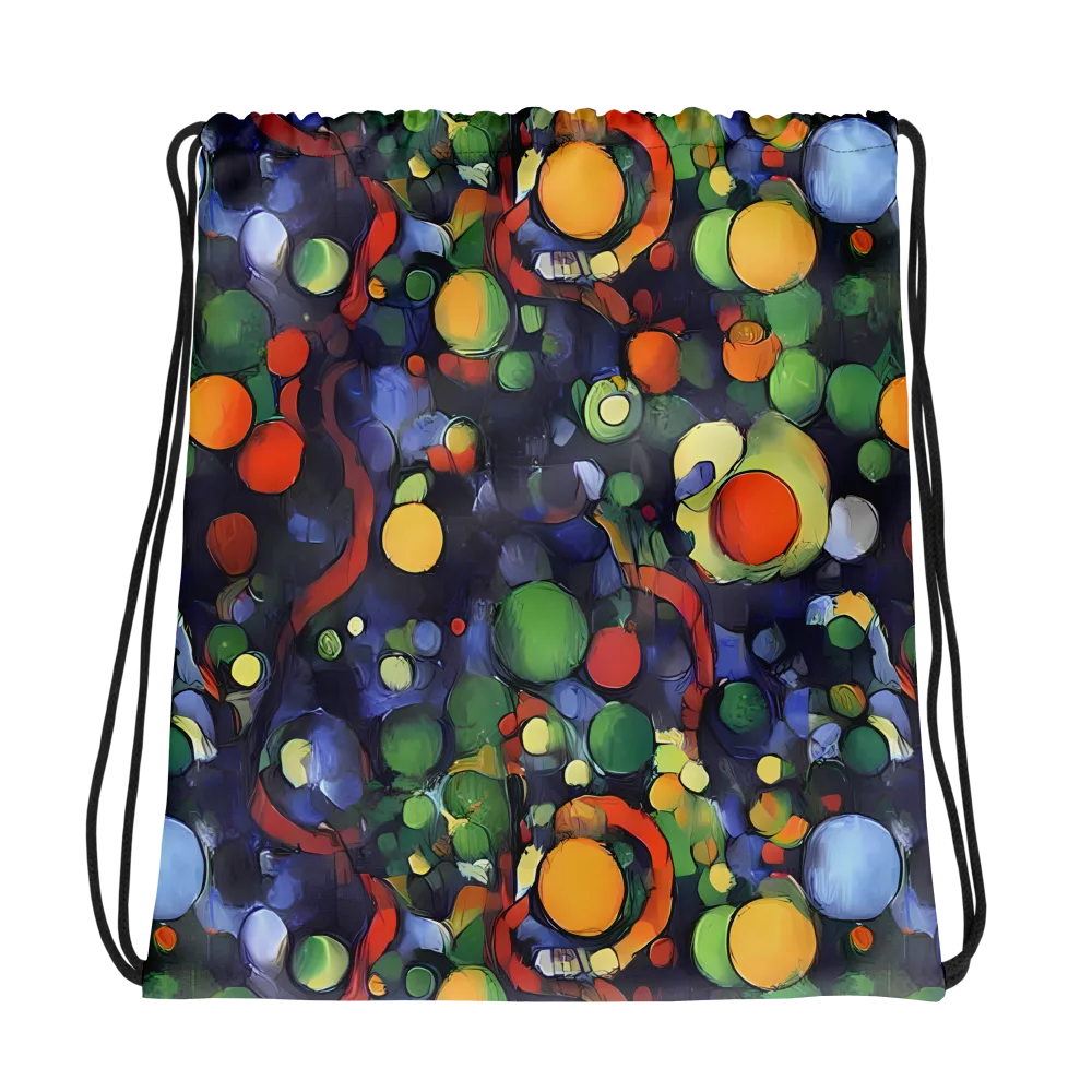 Cobalt Harvest on Drawstring Bag — Photo