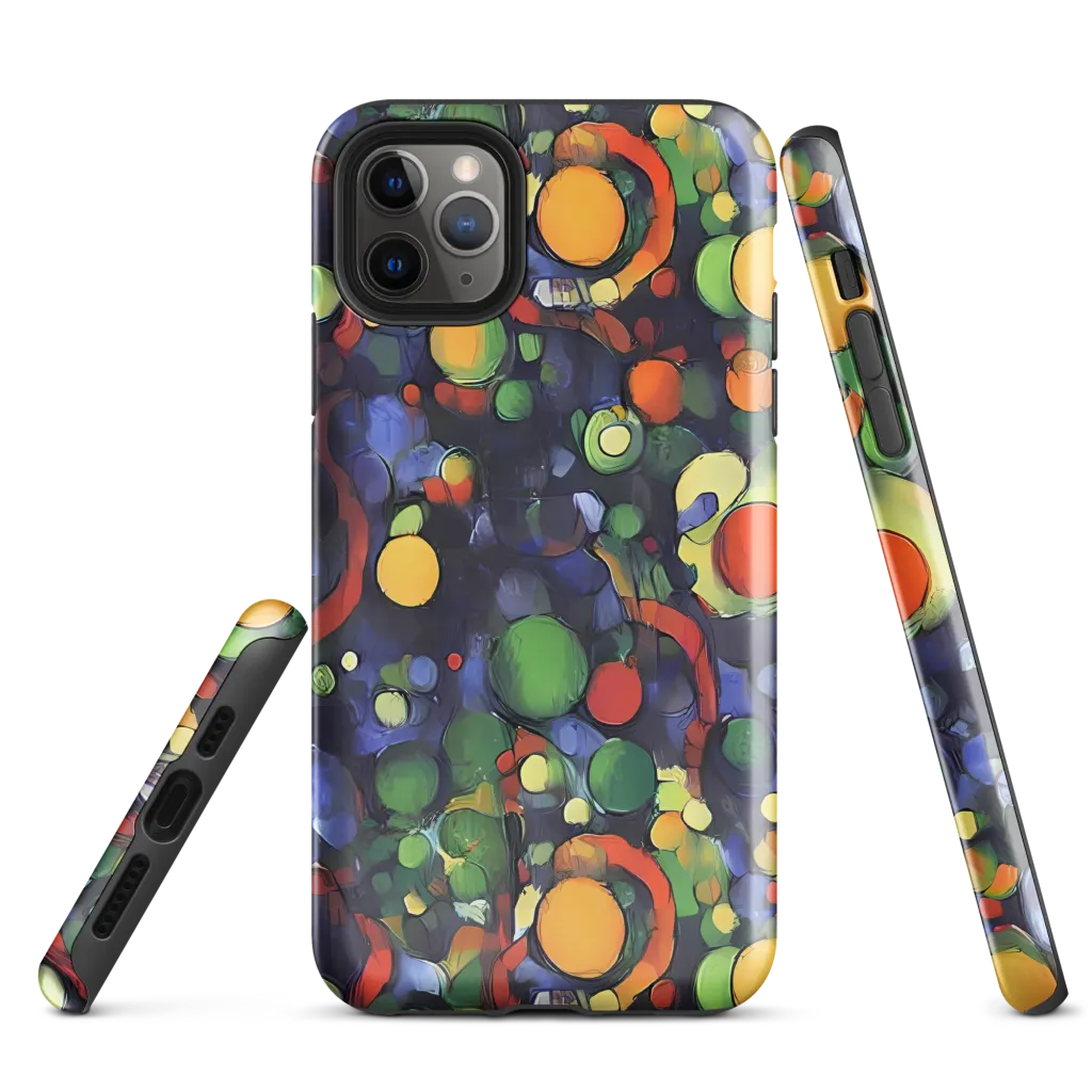 Cobalt Harvest on Tough Case for iPhone® — Front