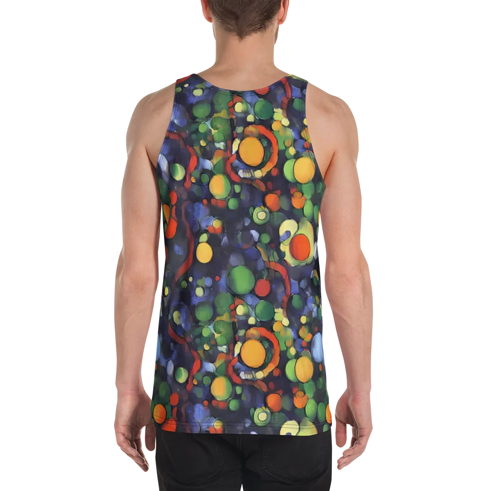 Cobalt Harvest on Men's Tank Top — Back