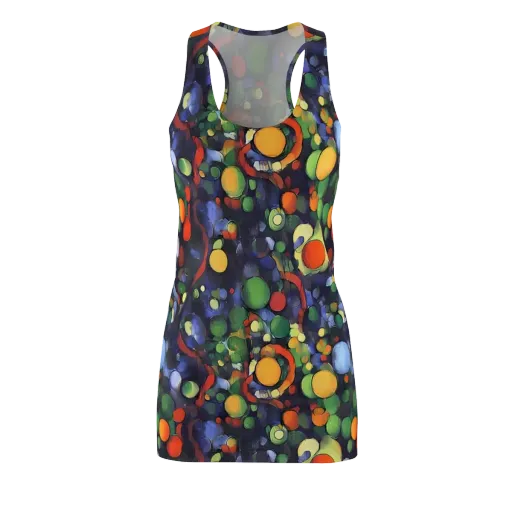 Cobalt Harvest on a Racerback Dress