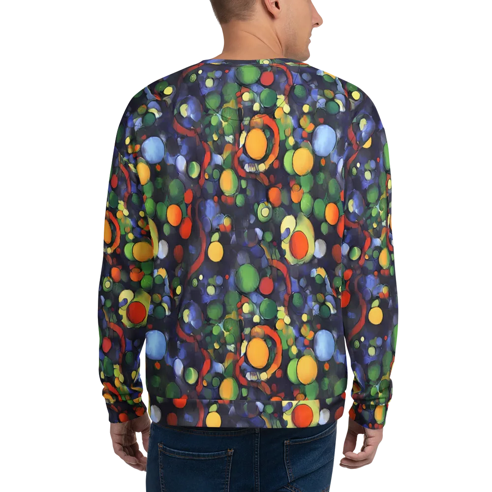 Cobalt Harvest on Sweatshirt — Back