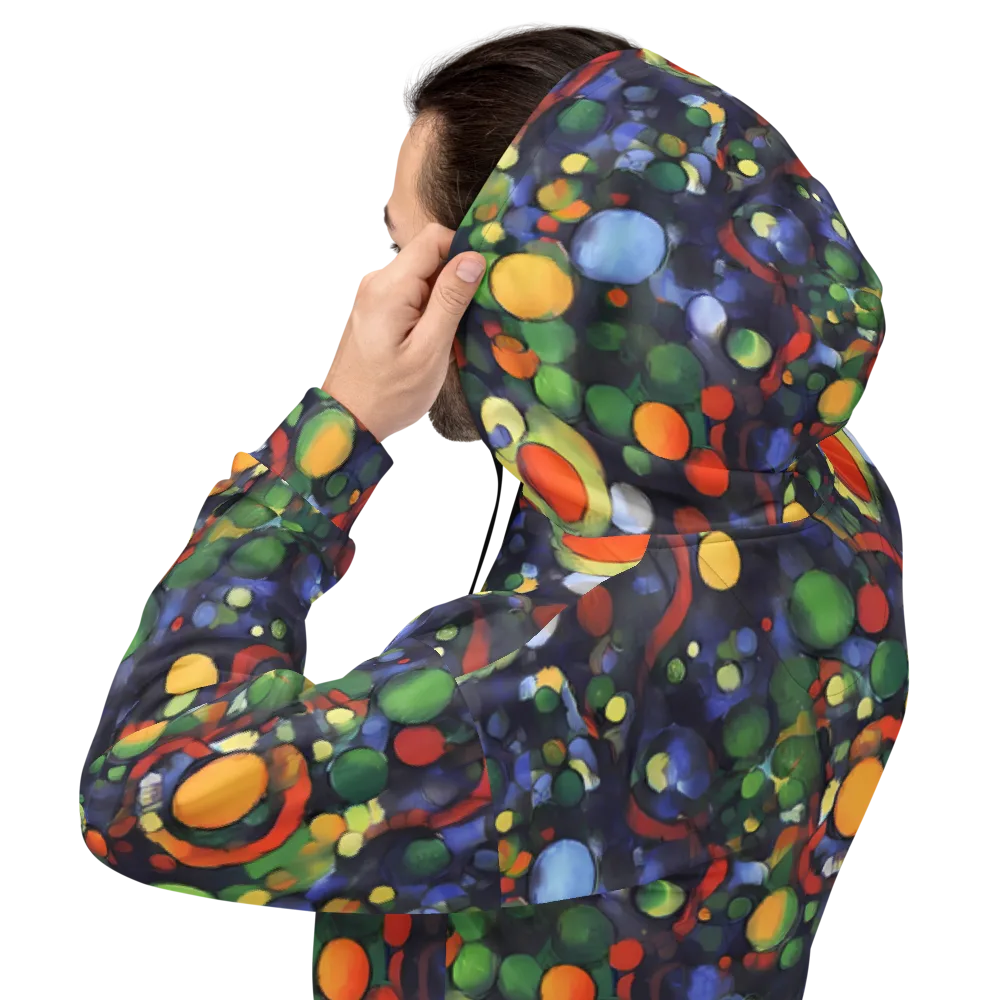 Cobalt Harvest on Hoodie — Back