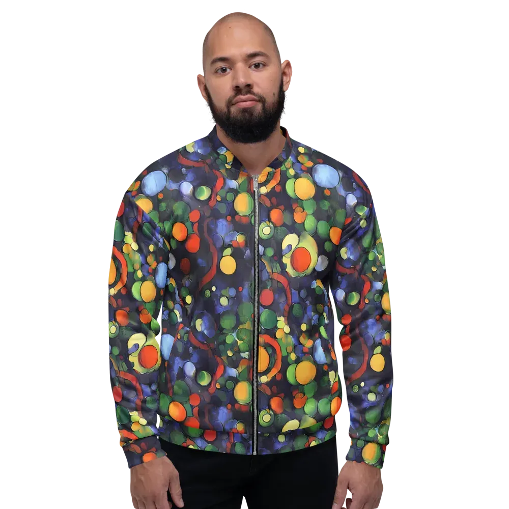 Cobalt Harvest on Bomber Jacket — Front