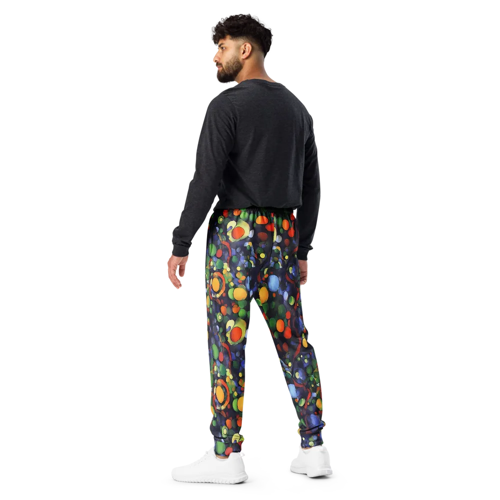 Cobalt Harvest on Men's Joggers — Back