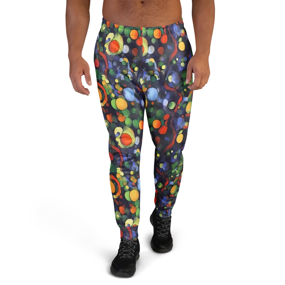 Cobalt Harvest on Men's Joggers — Front