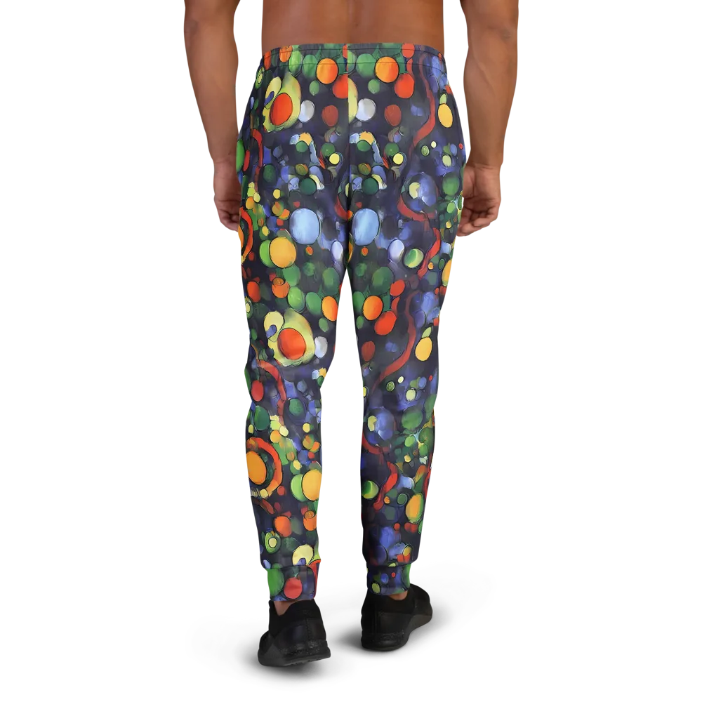 Cobalt Harvest on Men's Joggers — Back