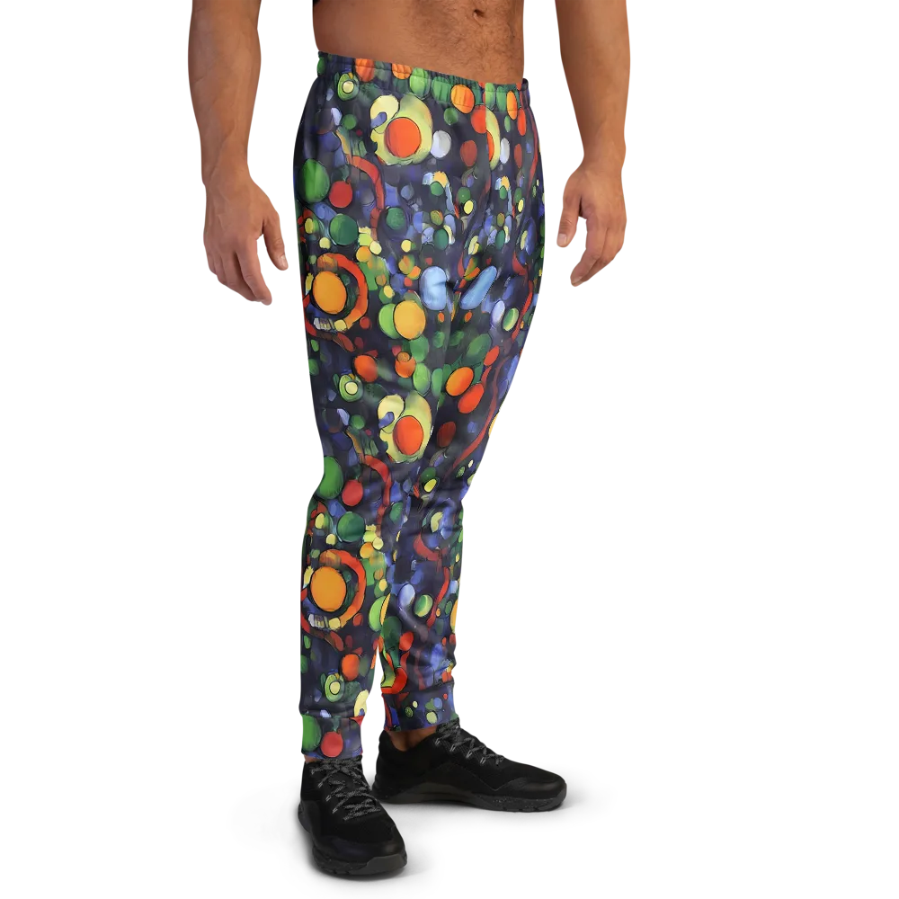 Cobalt Harvest on Men's Joggers — Right