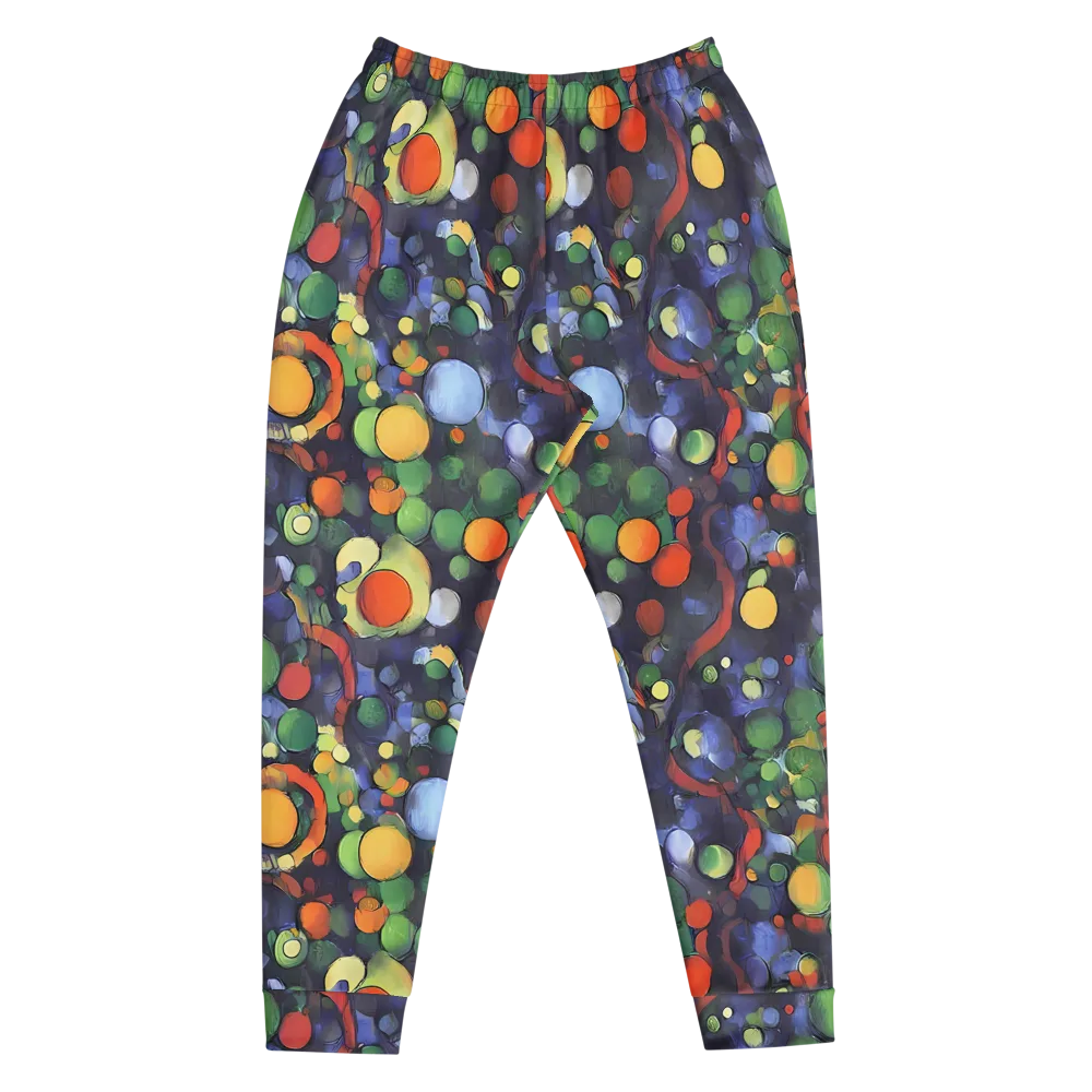 Cobalt Harvest on Men's Joggers — Front