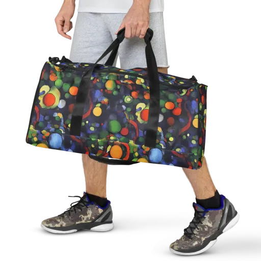 Cobalt Harvest on a Duffle Bag