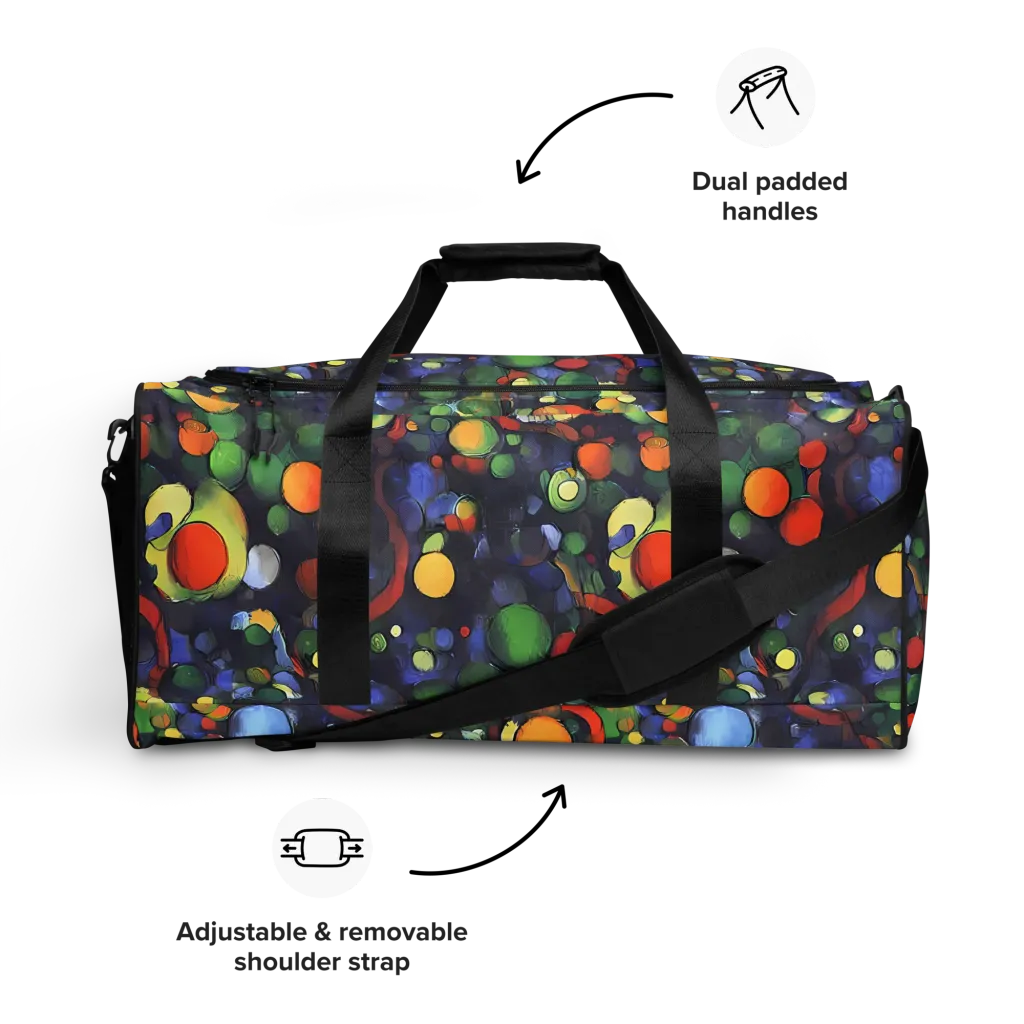Cobalt Harvest on Duffle Bag — Front