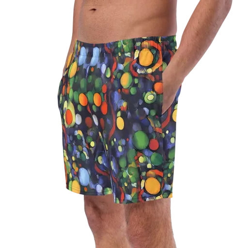 Cobalt Harvest on a Swim Trunks