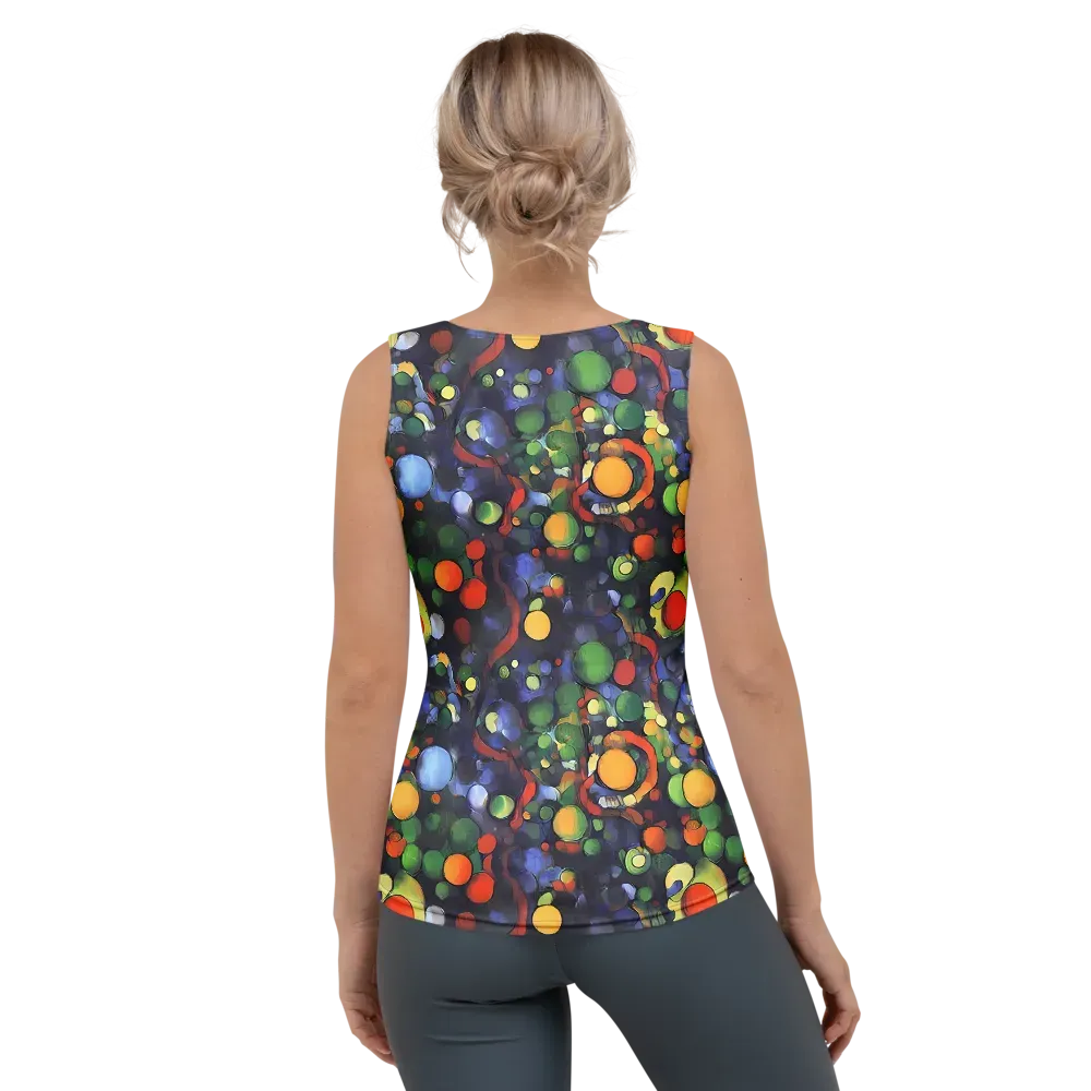 Cobalt Harvest on Women's Tank Top — Back