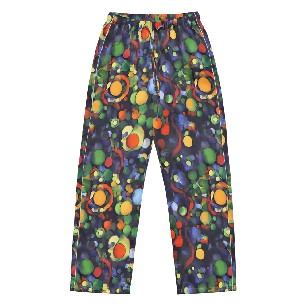 Cobalt Harvest on Women's Pajama Pants — Front
