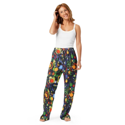 Cobalt Harvest on a Women's Pajama Pants