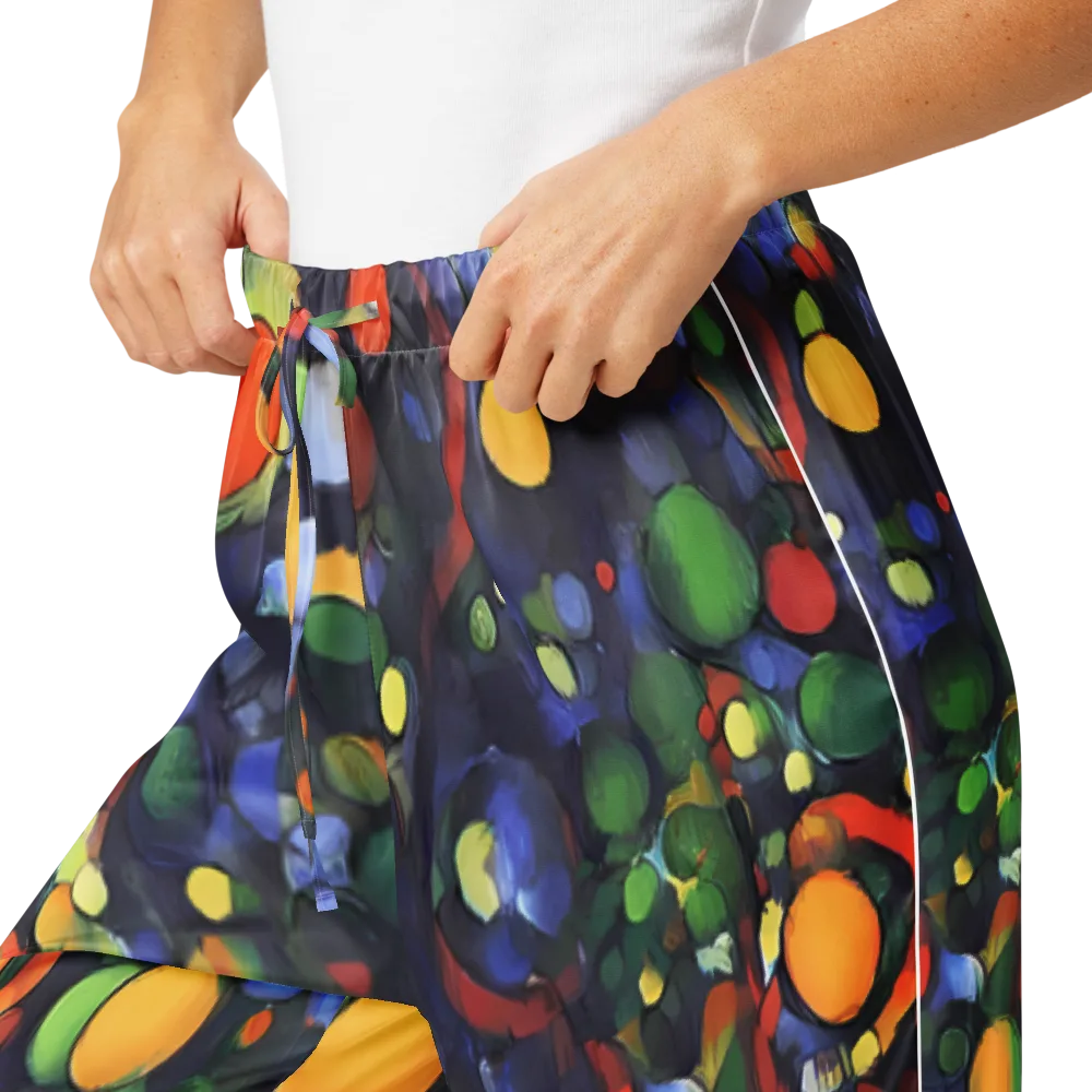 Cobalt Harvest on Women's Pajama Pants — Product details