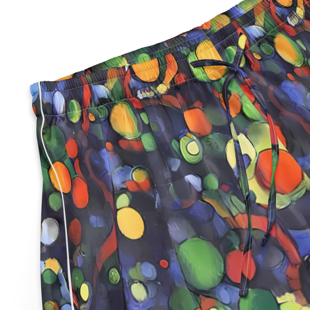 Cobalt Harvest on Women's Pajama Shorts — Product details
