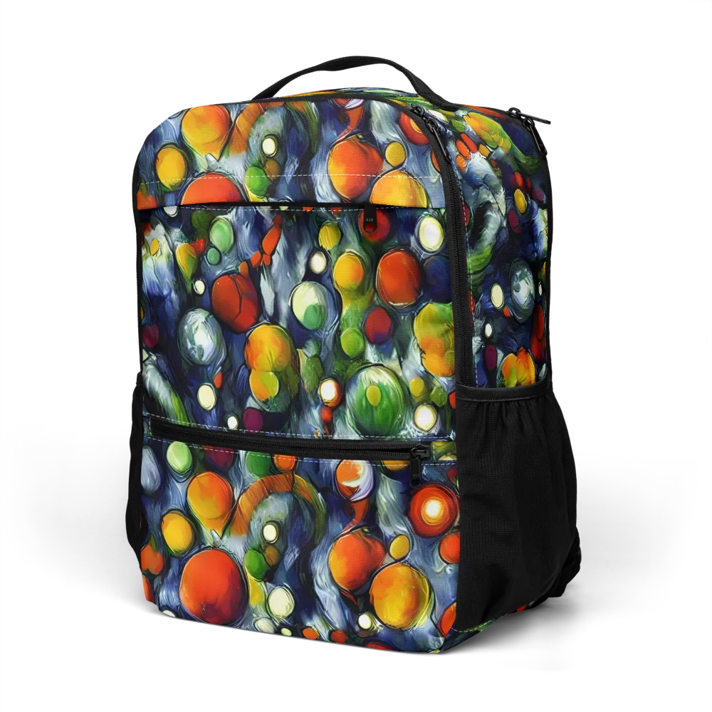 Neon Harvest on Utility Backpack — Left Front