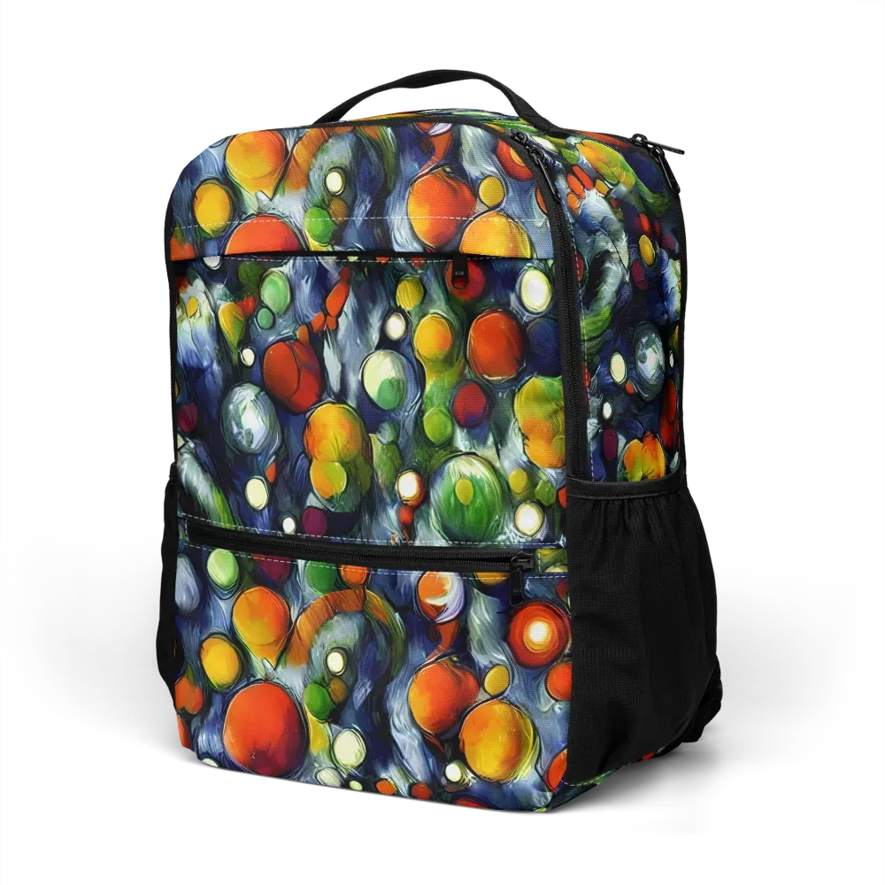 Neon Harvest on Utility Backpack — Left Front