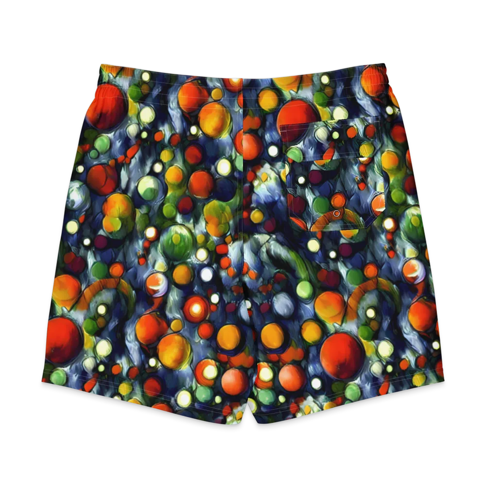Neon Harvest on Men's Board Shorts — Back