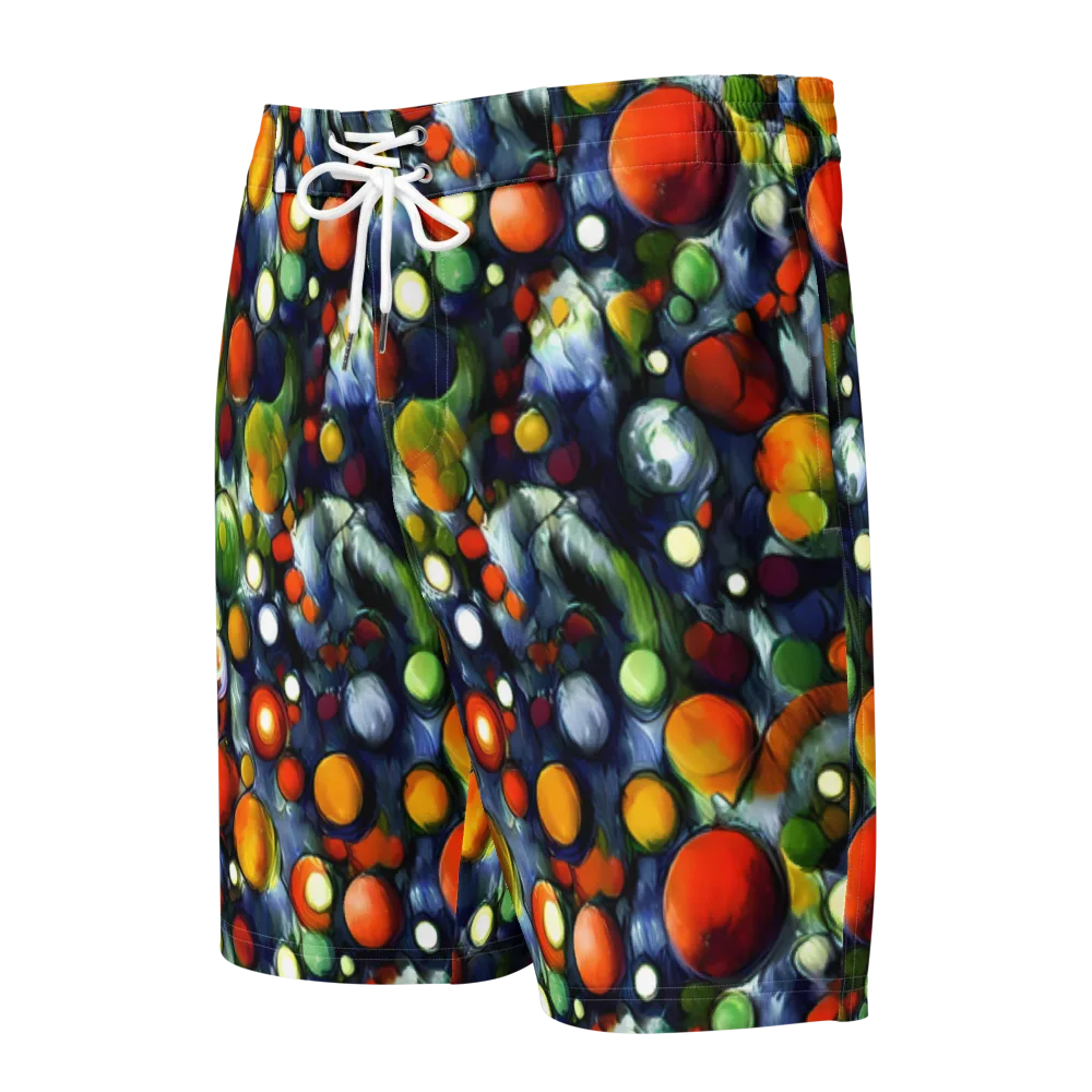 Neon Harvest on Men's Board Shorts — Front