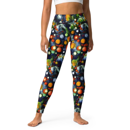 Neon Harvest on a Yoga Leggings