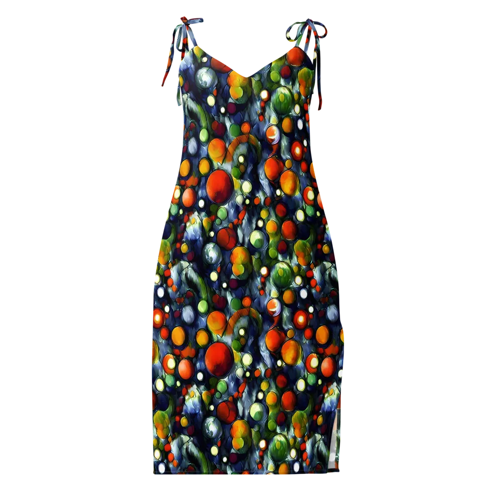 Neon Harvest on Slip Dress — Front