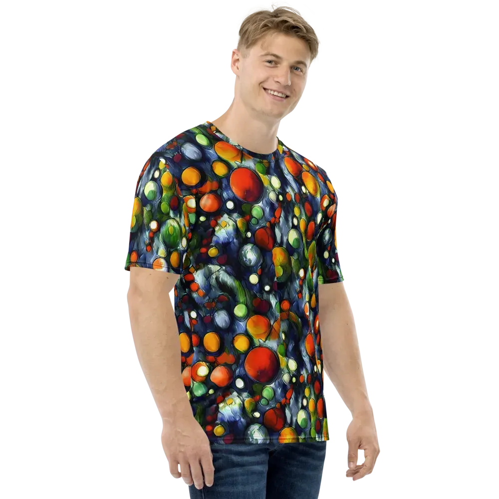 Neon Harvest on Men's Crew Neck T-Shirt — Right