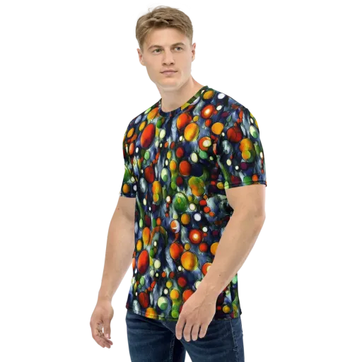 Neon Harvest on a Men's Crew Neck T-Shirt