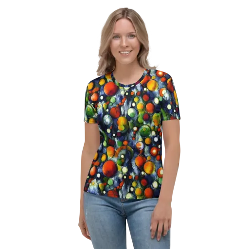 Neon Harvest on a Women's Crew Neck T-Shirt