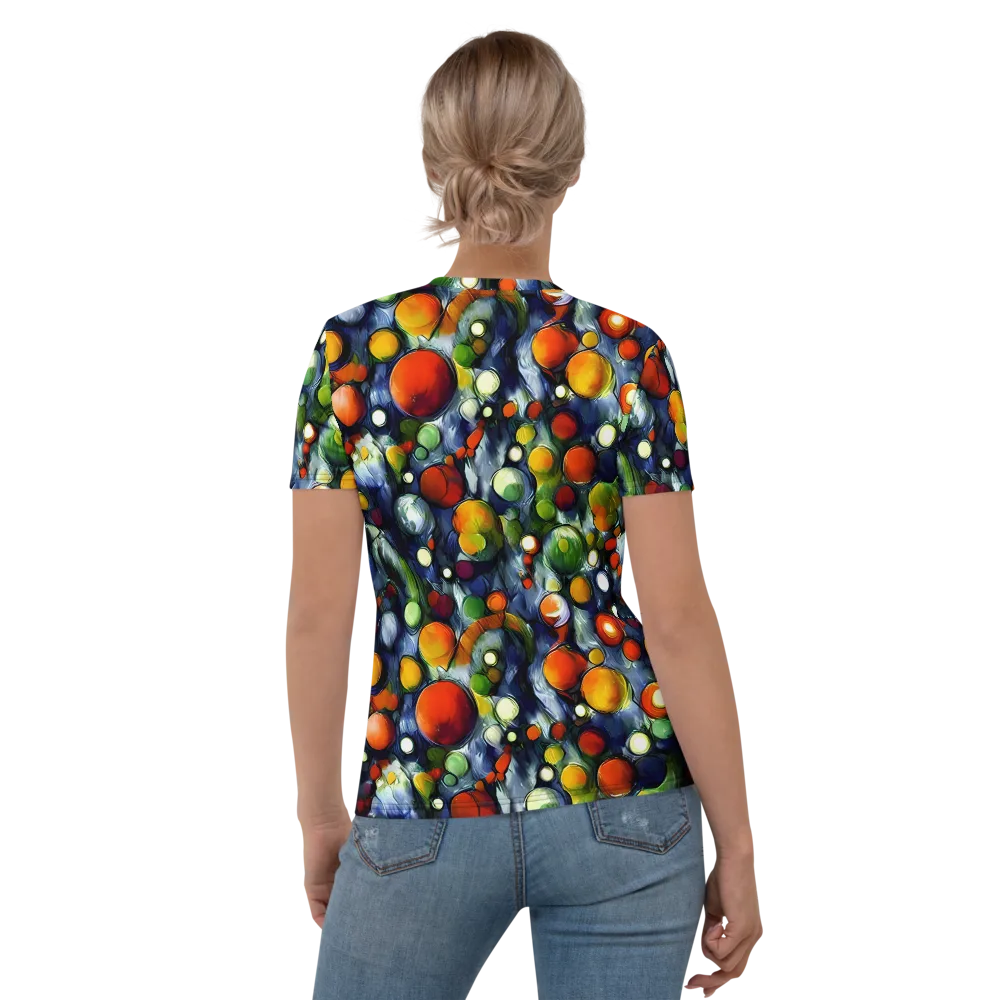 Neon Harvest on Women's Crew Neck T-Shirt — Back