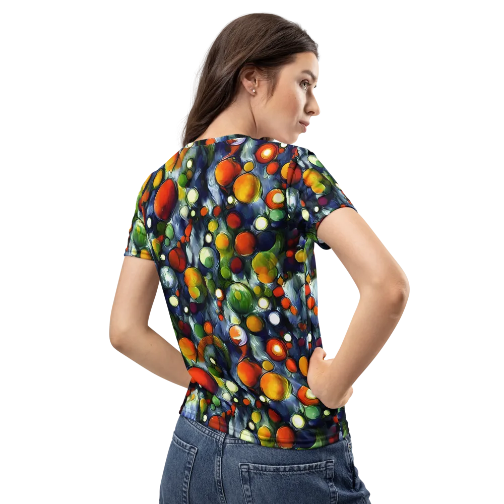 Neon Harvest on Women's Crew Neck T-Shirt — Back