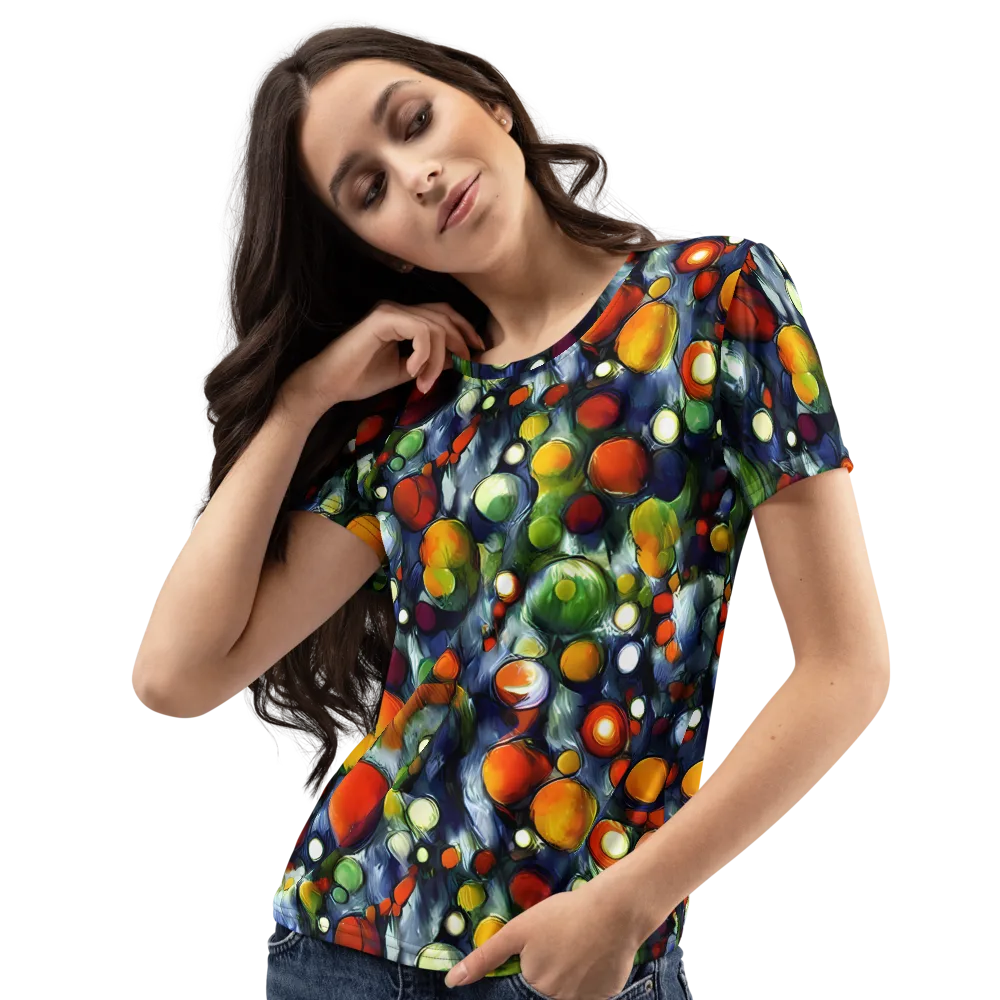 Neon Harvest on Women's Crew Neck T-Shirt — Left Front