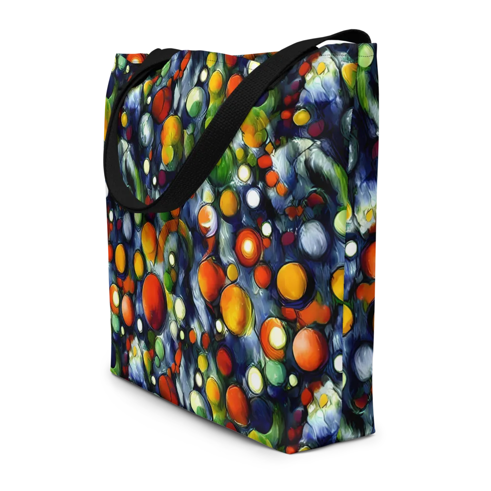 Neon Harvest on Large Tote Bag W/ Pocket — Front