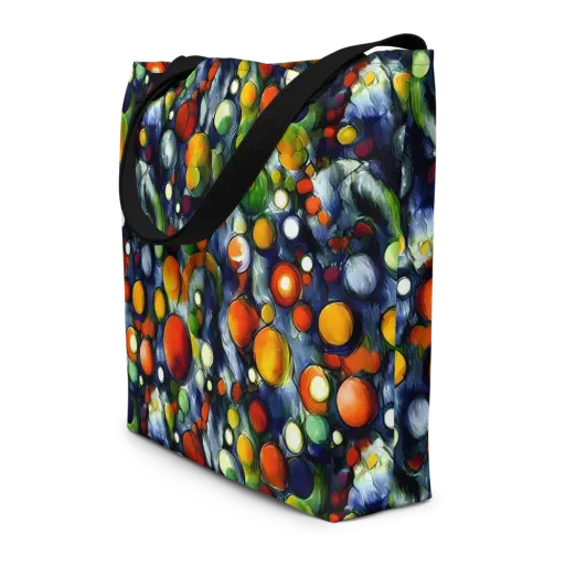 Neon Harvest on a Large Tote Bag W/ Pocket