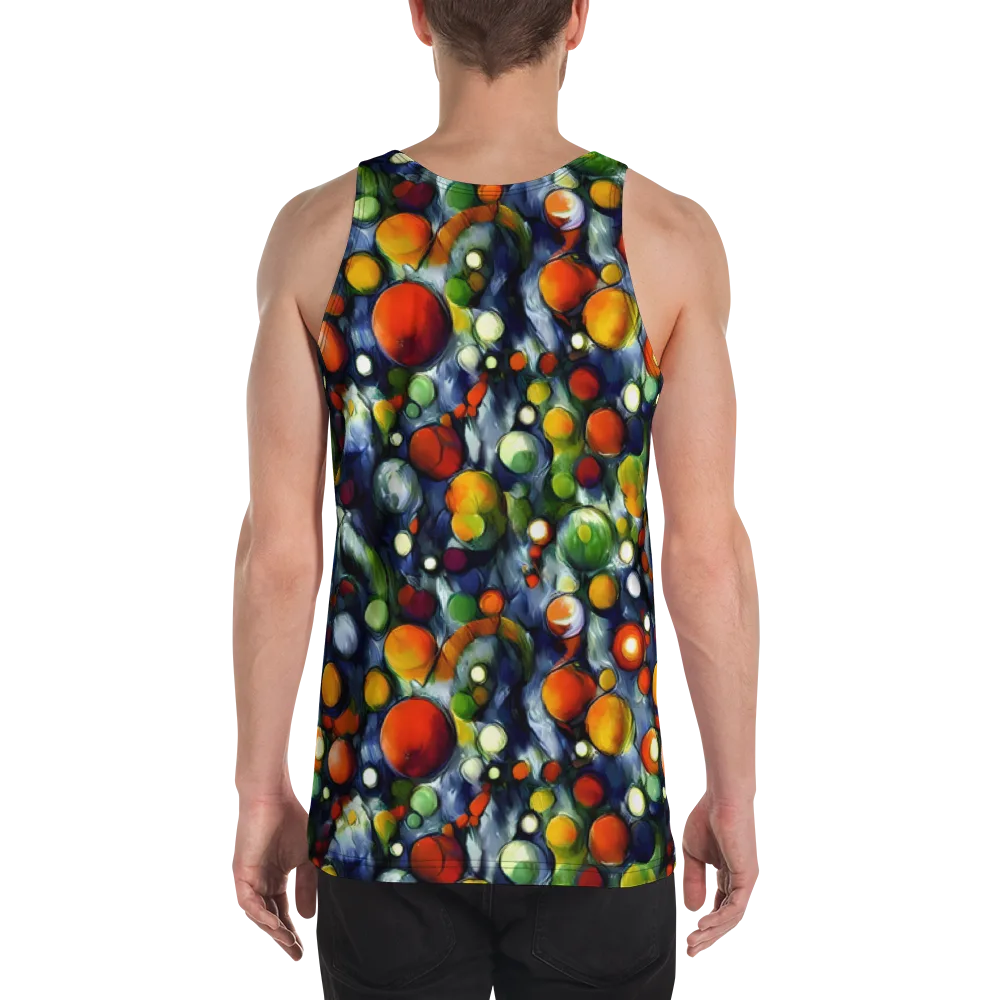 Neon Harvest on Men's Tank Top — Back