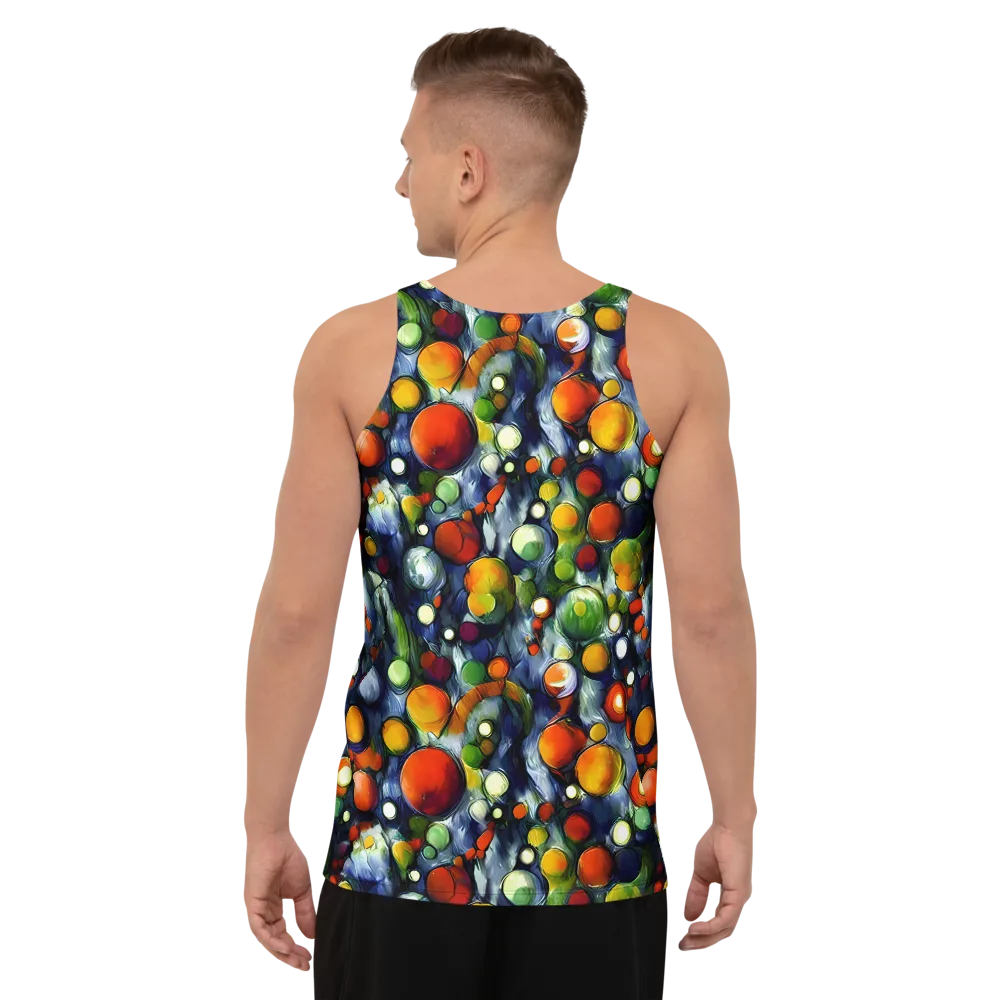 Neon Harvest on Men's Tank Top — Back